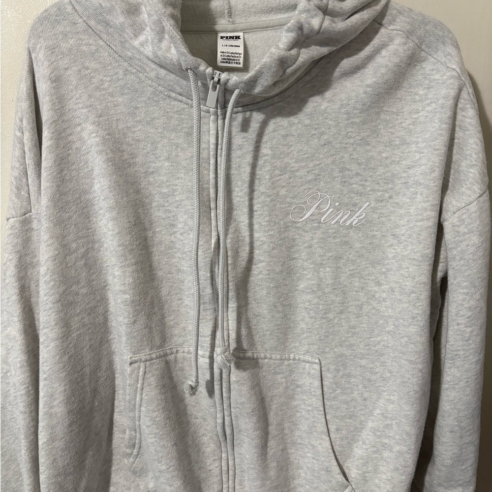 PINK Victoria's Secret Gray Hoodie